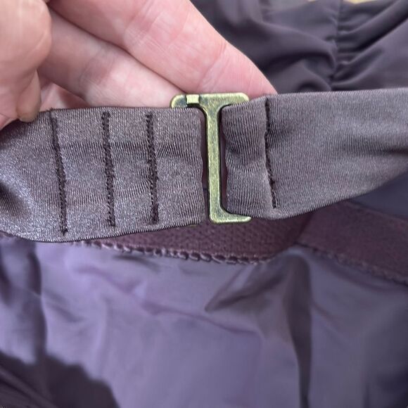 Andie The Nadi One Piece Swimsuit Licorice Purple size XXL long torso‎ NWT - Picture 7 of 10